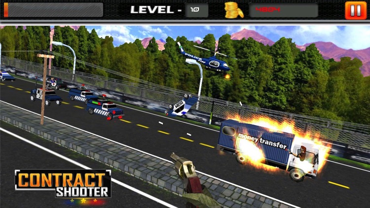 Contract Shooter -Free 3D Shooting and Racing Game