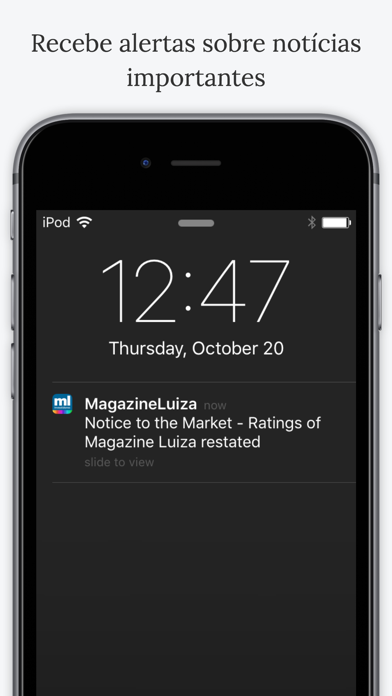 How to cancel & delete MagazineLuiza RI from iphone & ipad 1