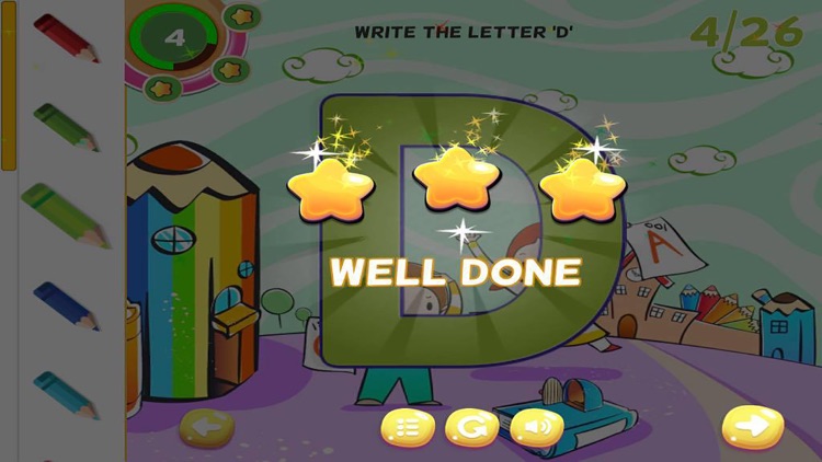 ABC Alphabet Learning Letter Writing for Kids screenshot-4