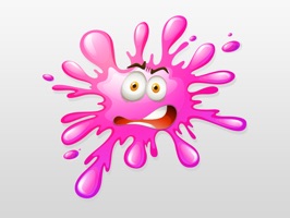 Color Splash Smileys stickers pack for iMessage