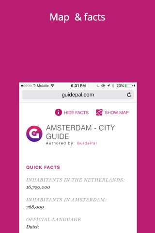 Amsterdam City Travel Guide - GuidePal screenshot 4