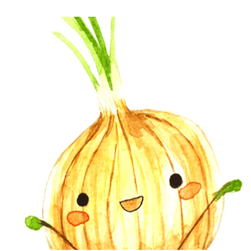 Onion and a twin Eggplant icon