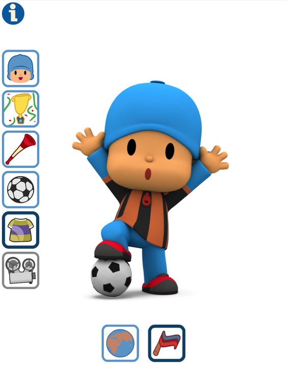 Talking Pocoyo Football HD Free screenshot-4