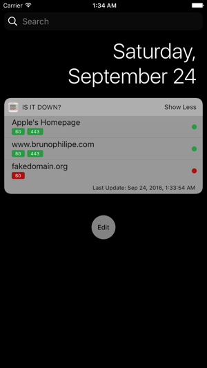 Is It Down? – Uptime Checker Widget