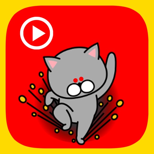 Cat Animated Stickers! iOS App