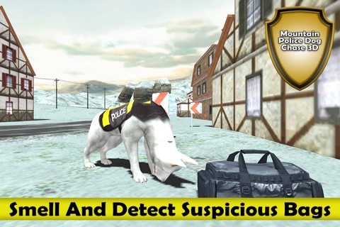 Mountain Police Dog Chase Criminal 3D screenshot 3