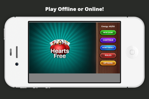 Hearts Play Free screenshot 3
