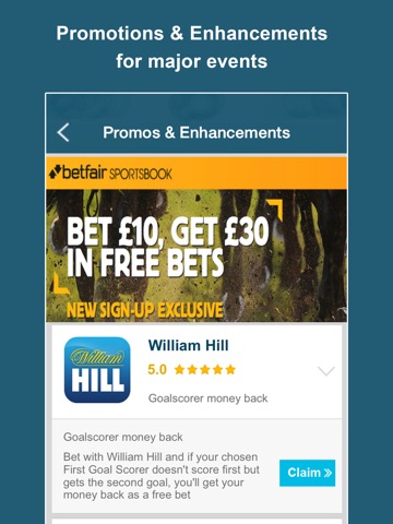 Bet Offers & Bonuses: FREE bets 365 days a year screenshot 4