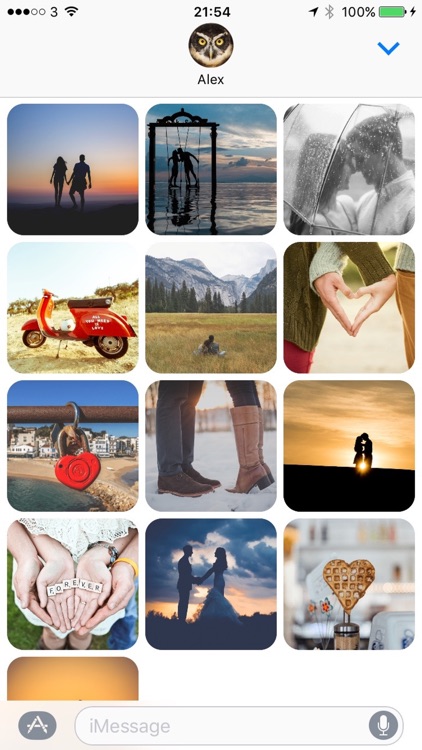 Romantic Love Stickers