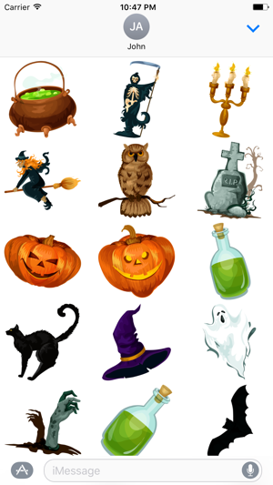 Crazy Halloween Sticker for iMessage #8(圖2)-速報App