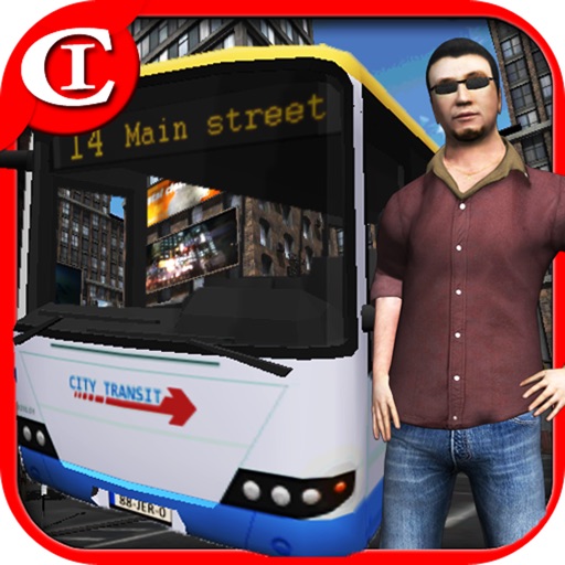 Crazy Bus Simulator 3D HD Icon