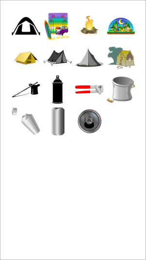 Camping Stickers for iMessage(圖1)-速報App