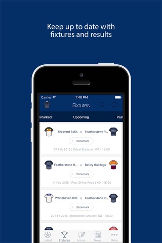 Fan App for Featherstone Rovers screenshot 3