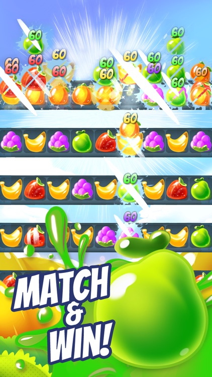 Juice Fruit Pop: Match 3 Puzzle Game screenshot-3