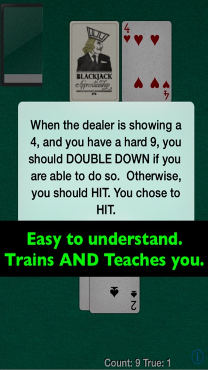 Blackjack Card Counting Trainer Pro screenshot-3