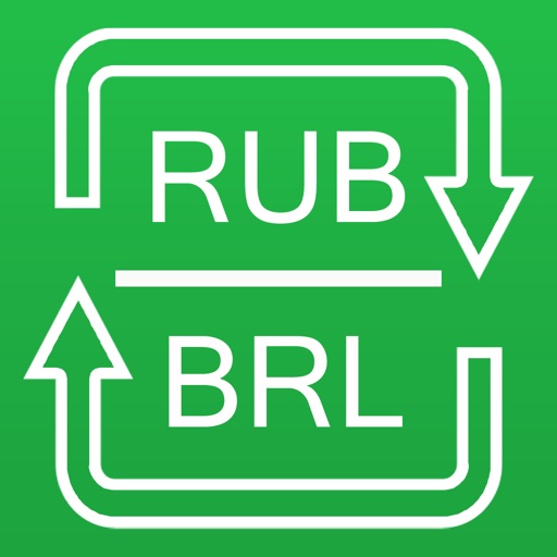 Russian Ruble to Brazilian Real currency converter icon