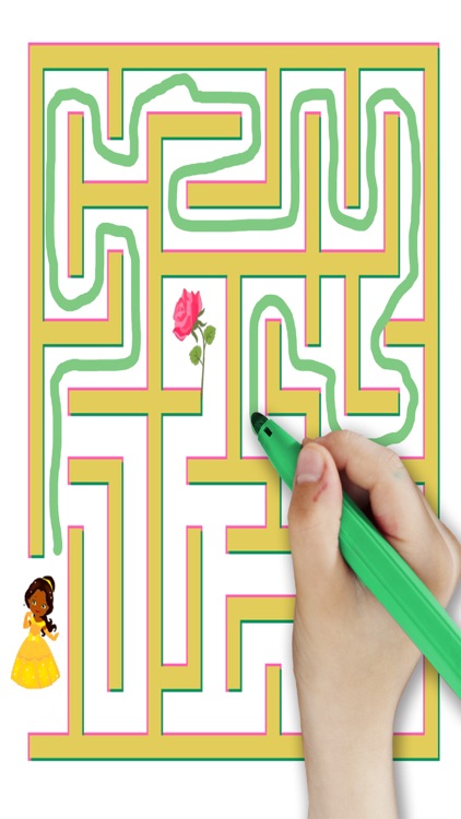 Mazes for girls – escape game to find the exit