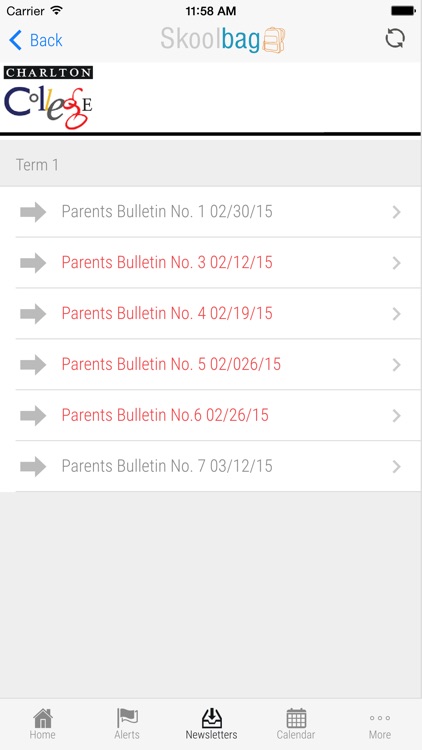 Charlton College - Skoolbag screenshot-3