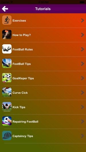 FootBall Tutorials(圖2)-速報App