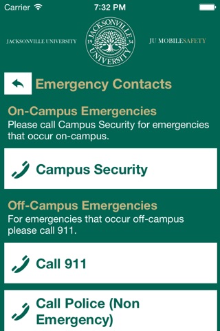 JU Mobile Safety screenshot 2