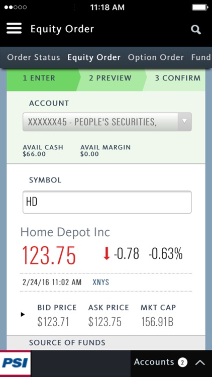 People's Securities Mobile
