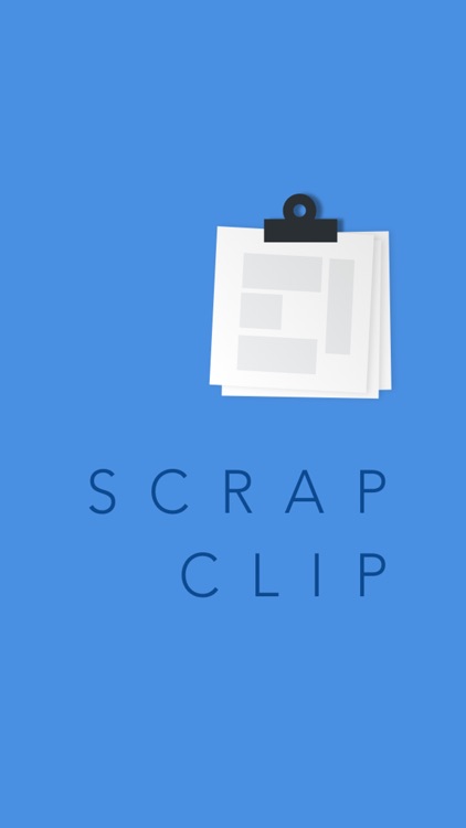 Scrap Clip|撮影するだけOCRで自動記事スクラップ