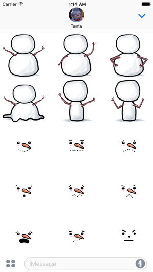 Build a Snowman Sticker Set(圖3)-速報App