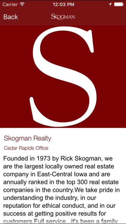 Skogman Realty screenshot-4