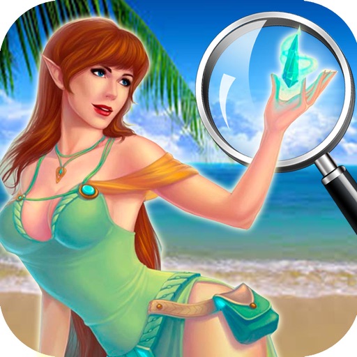 Free Hidden Object:Bikini Beach Hidden Object Game Icon