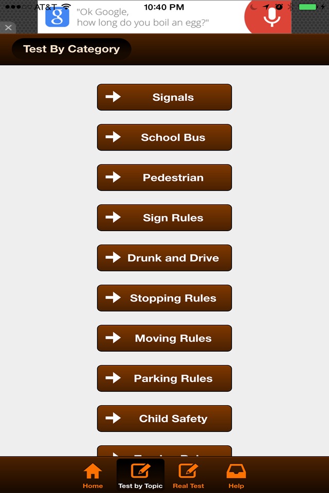 Iowa Basic Driving Test screenshot 2