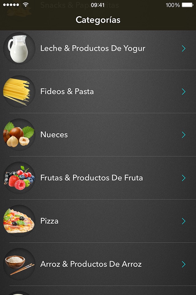 Traffic Light Calorie Info screenshot 2