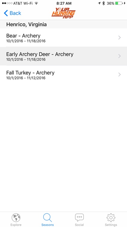 Your Hunting App
