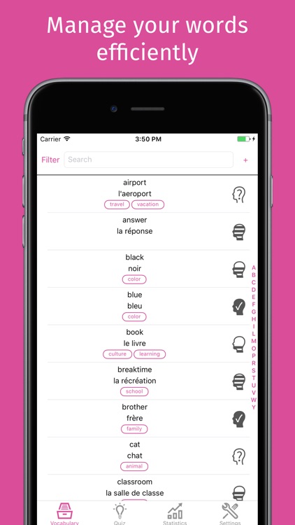 Wokabulary – Learn and manage your vocabulary