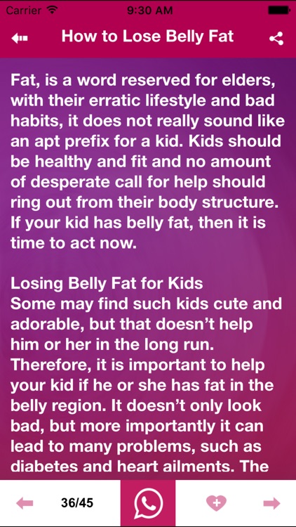 Weight Loss Tips For Belly : My Diet Coach Lose It screenshot-3