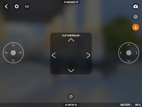 Basic Controller for Airborne Night Drone - iPad screenshot 2