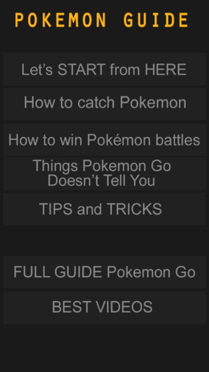 Walk Guide for Pokemon Go