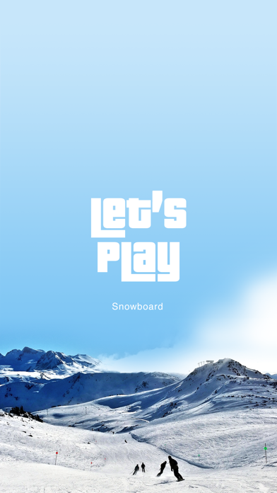 How to cancel & delete Let's Play - Snowboarding from iphone & ipad 1