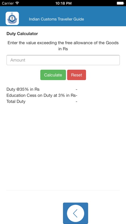 Indian Customs Traveller Guide screenshot-3