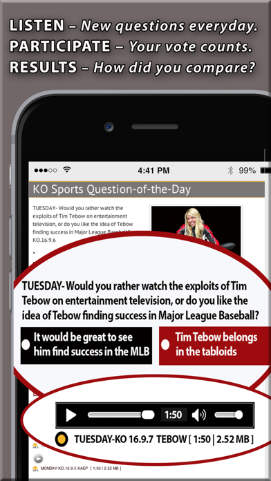 How to cancel & delete Radio Question of the Day: Sports, Food, Culture… from iphone & ipad 2