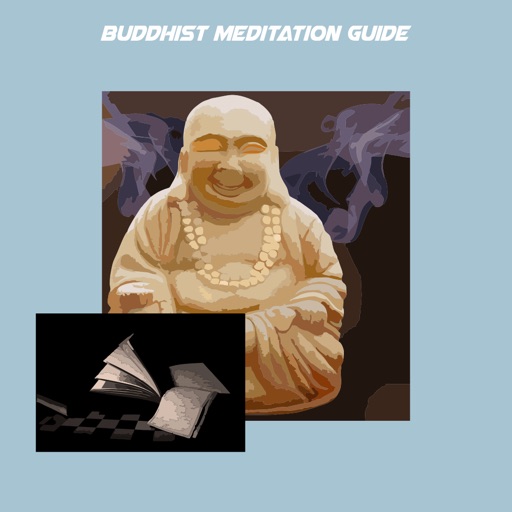 Buddhist meditation guide icon