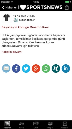 Sports News - Beşiktaş JK edition(圖3)-速報App