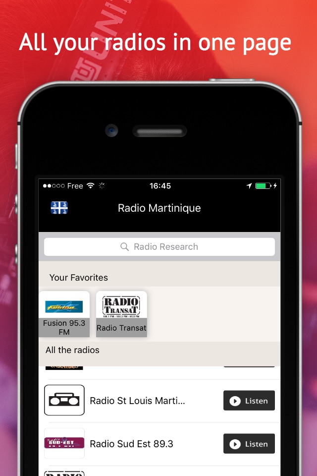 Radio Martinique - Radios MART screenshot 2