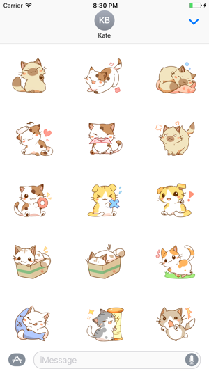 Lovely Cat Sticker(圖1)-速報App