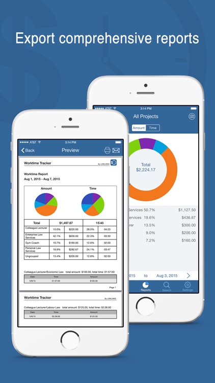 Worktime Tracker Pro - Timesheet & Billing Manager screenshot-4