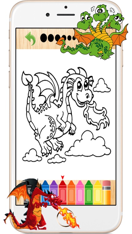 Dragon Kids Coloring Books for Babies and Toddlers