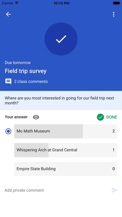 Google Classroom screenshot-4