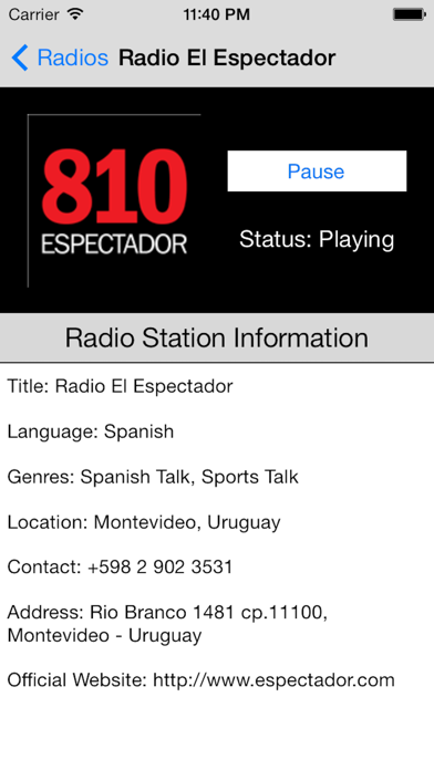 How to cancel & delete Uruguay Radio Live Player (Montevideo / Spanish / español) from iphone & ipad 4