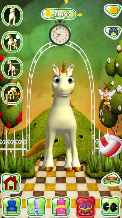 Talking Unicorn Game screenshot-3