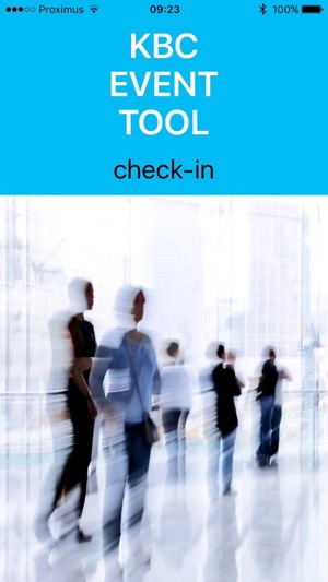 KBC EventTool Check-In