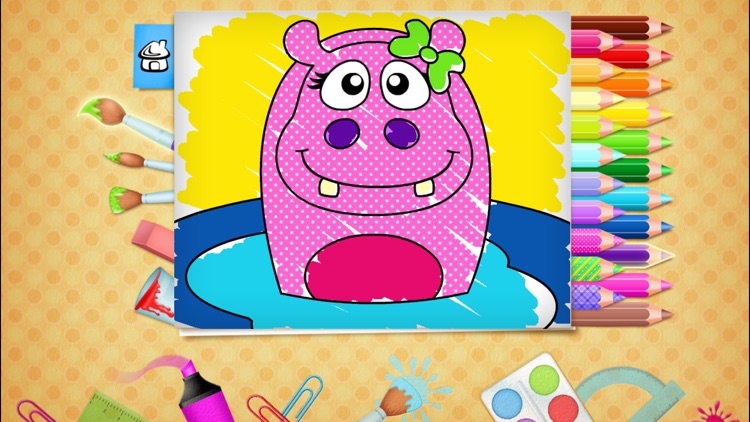 123 Kids Fun COLORING BOOK Educational Color Games screenshot-4